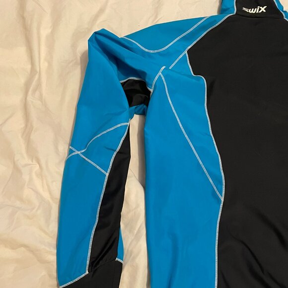 Swix Men's L XC Ski Jacket Blue - Picture 7 of 9